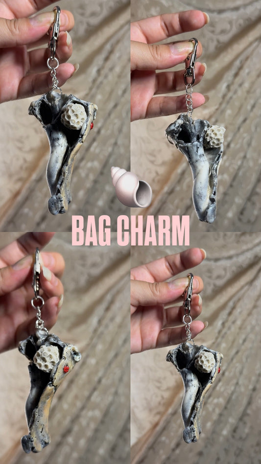 Shell Bag Charm
